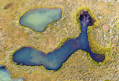 Lake in central Iceland