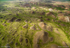 Vatnsdalshólar.  Aerial photo captured with a camera drone (Phantom) by Paul Oostveen.