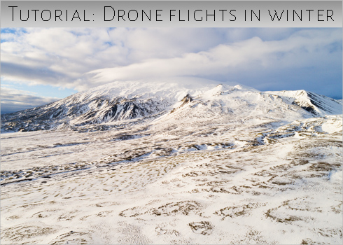 Click to read my tutorial: Flying a drone in winter