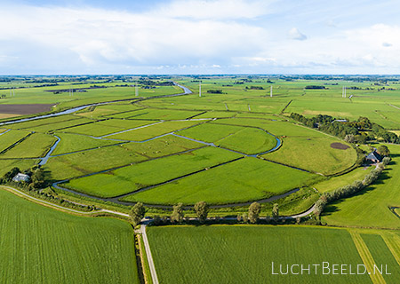 Stock foto's van Hekkum langs het Reitdiep