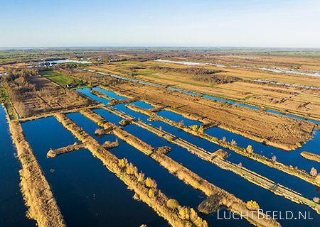 Stock foto's van laagveengebied De Rottige Meente in Friesland